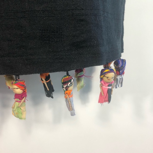 Rachel Antonoff Anthropologie black mini dress S - Picture 10 of 13